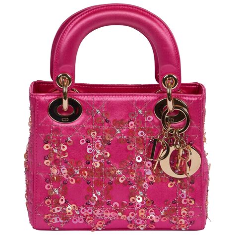 lady dior small pink|mini lady dior bag pink.